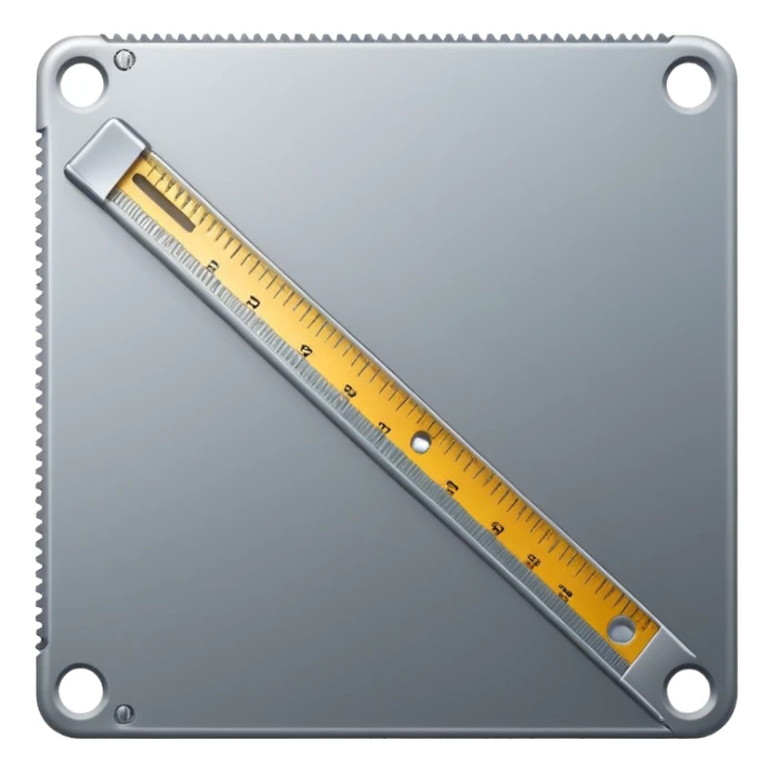 mac os icon square crop tool ruler sticker