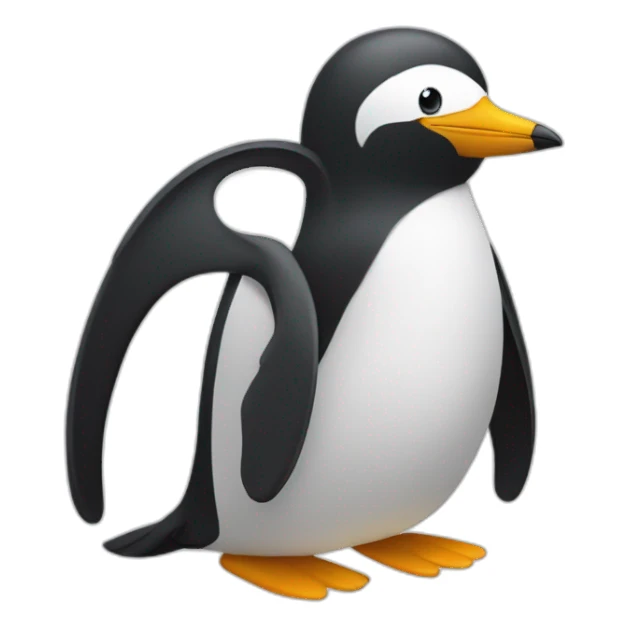 Pingouin trisomique sticker