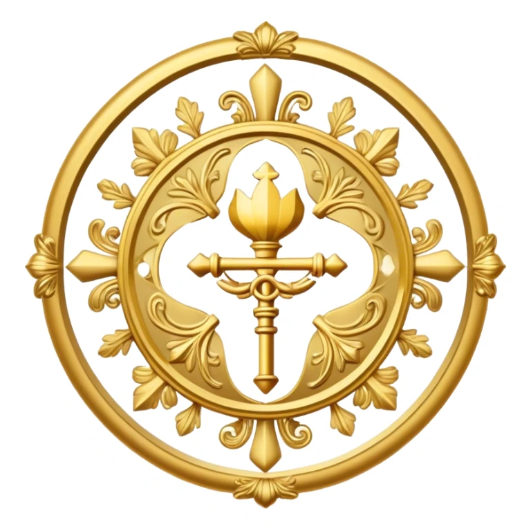 Pope's emblem sticker