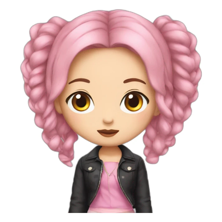 Jennie de black pink sticker