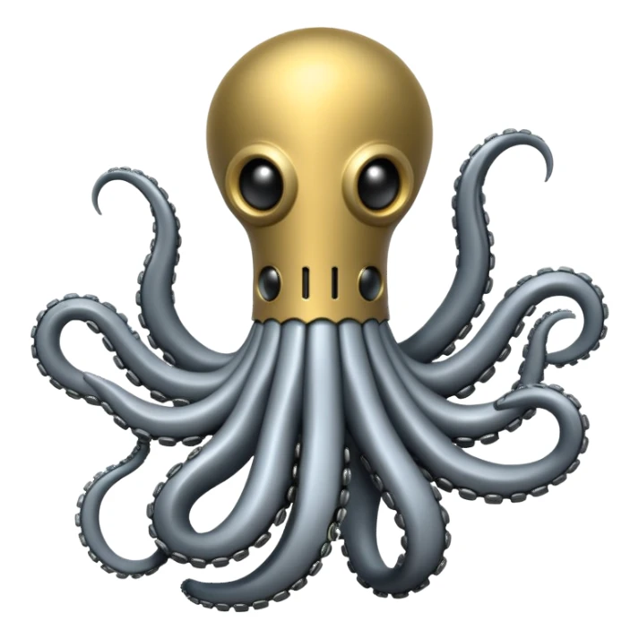 robot tentacle sticker