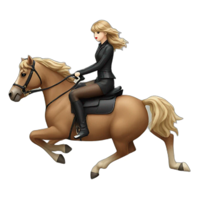 taylor-swift-riding-bbc sticker