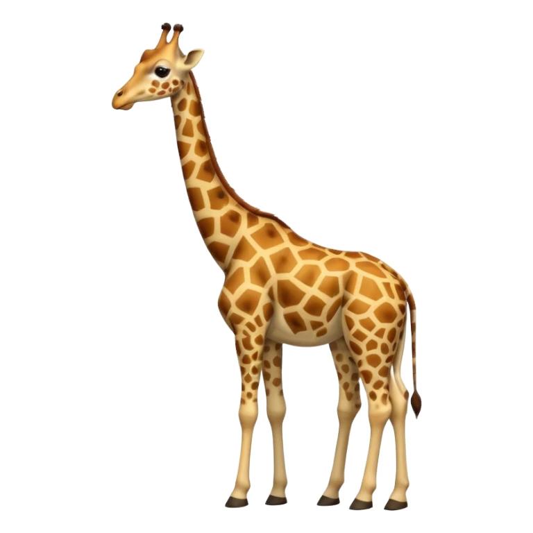 Giraffe Giving a hug￼ sticker