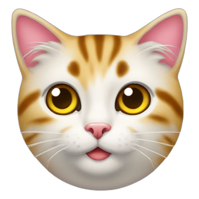 Gatito mimoso dolar corazón sticker