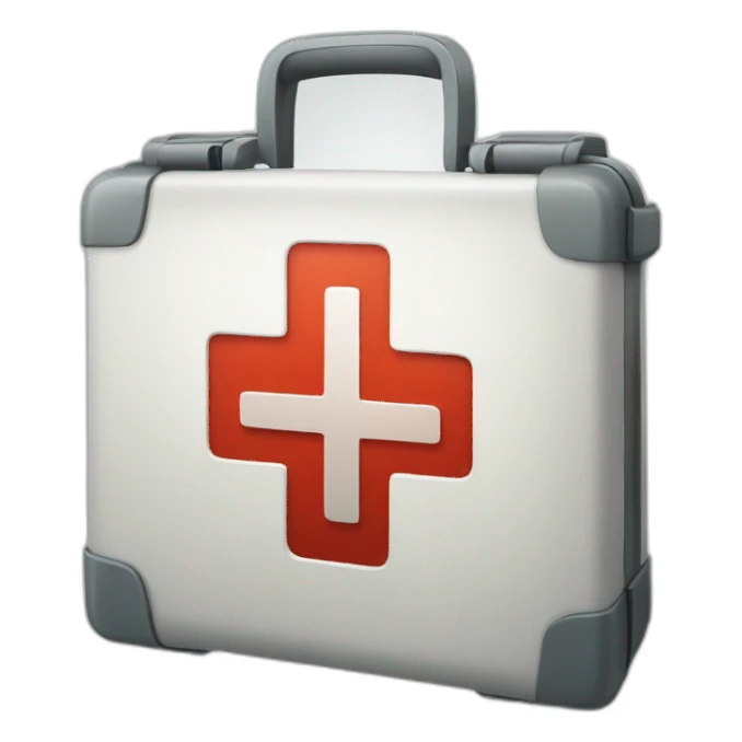 First Aid kit sticker