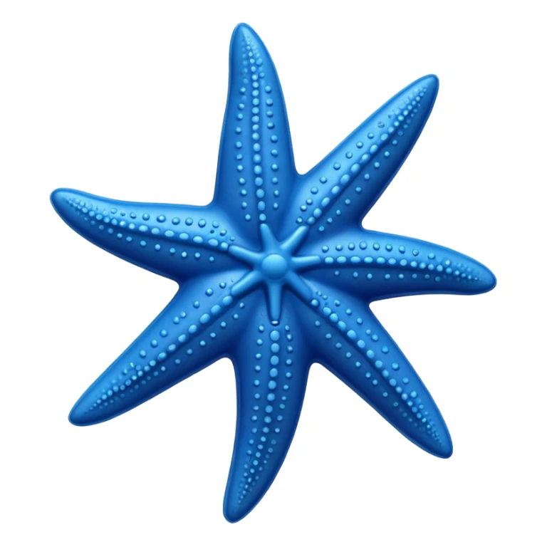 starfish toy mold sticker