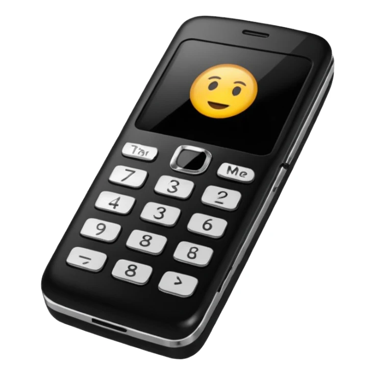 flip phone that reads "that is so me" sticker