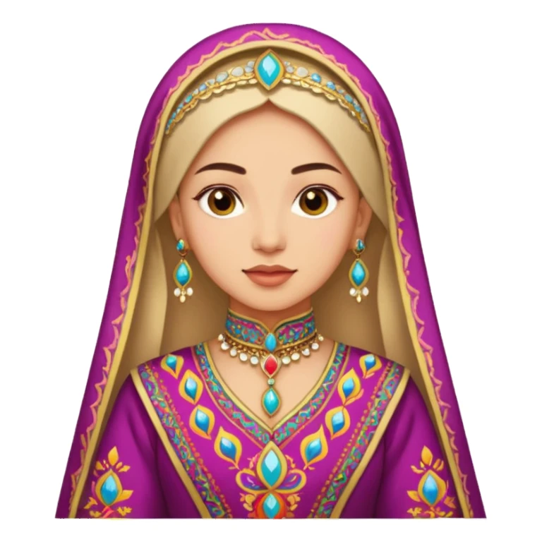 azerbaijan dress sticker