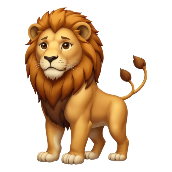 Lion eta  sticker
