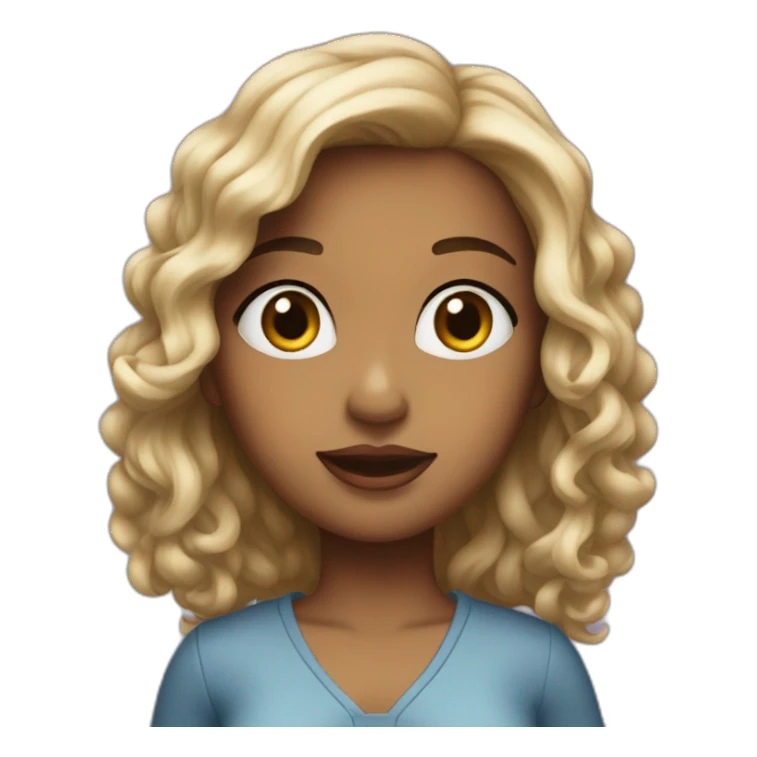 Big pop's girl sticker