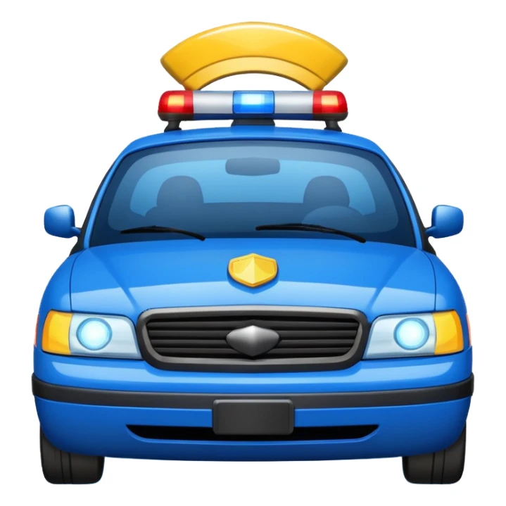 Polizei-Blaulicht sticker