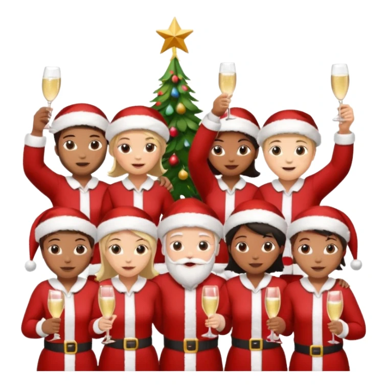 christmas rugby sticker