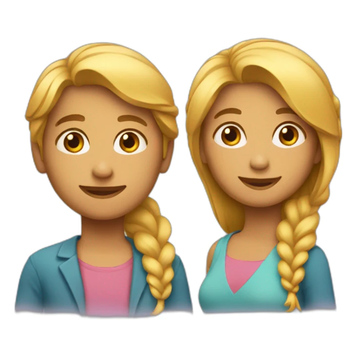 2 personnes allongées sticker