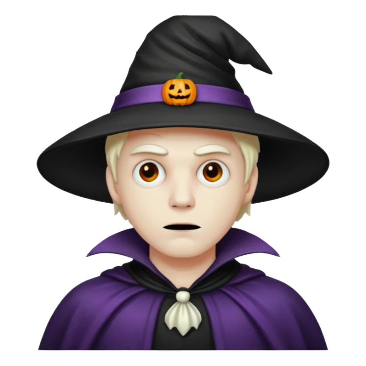 Halloween mood male sticker