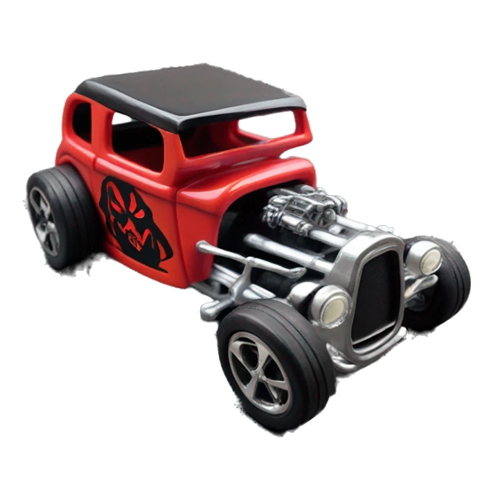 Darth Maul Hot wheels Bone Shaker street rod sticker