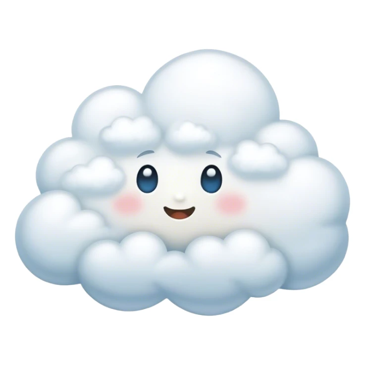 cloud in a dream sticker