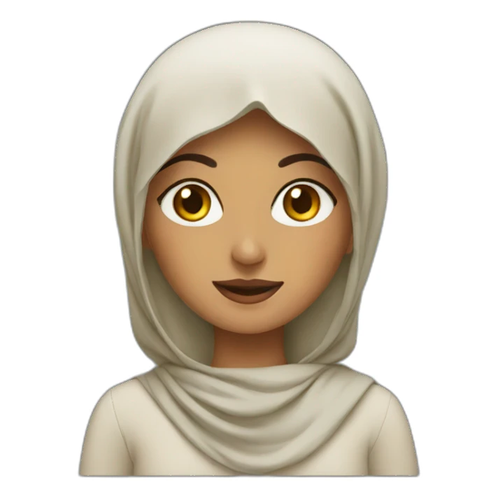 Arab woman sticker