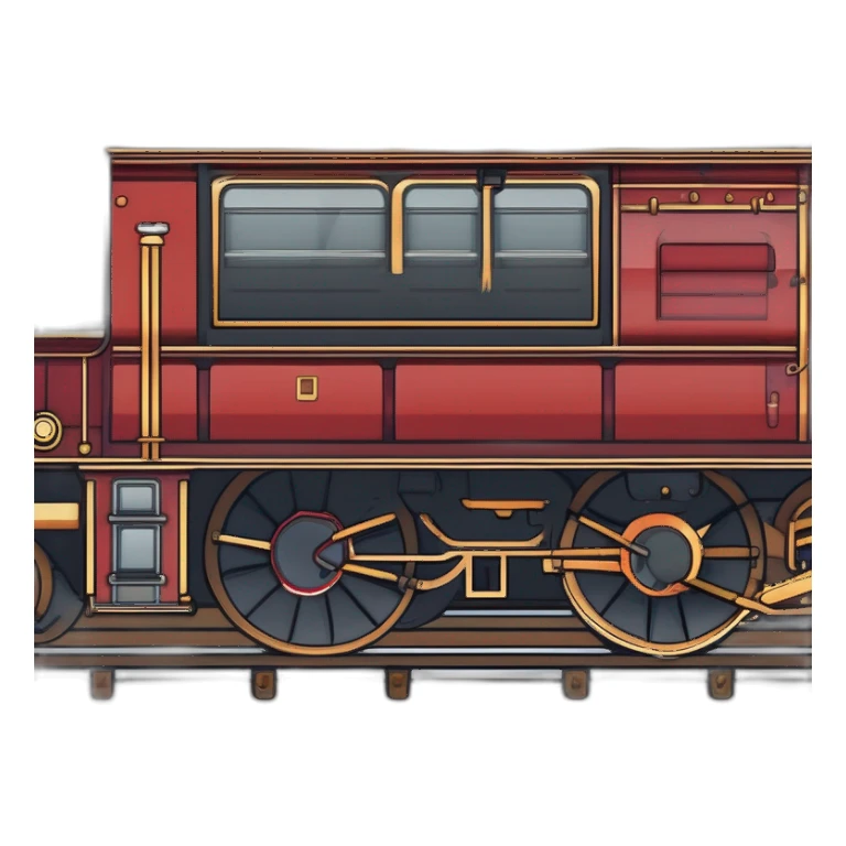 steam train sticker