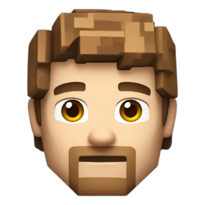 Steve mincraft sticker