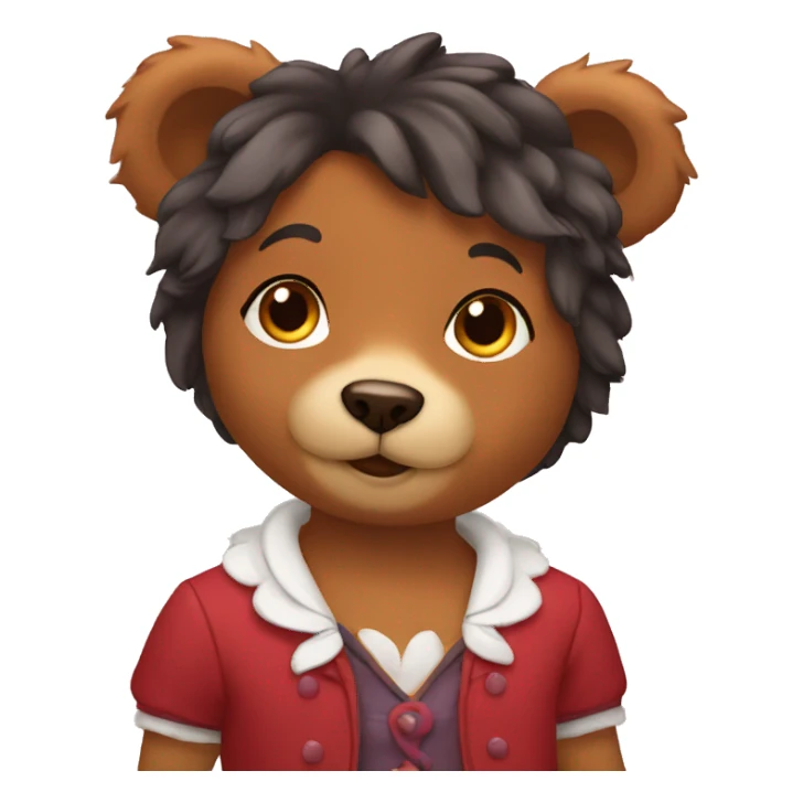 Bear coquette  sticker
