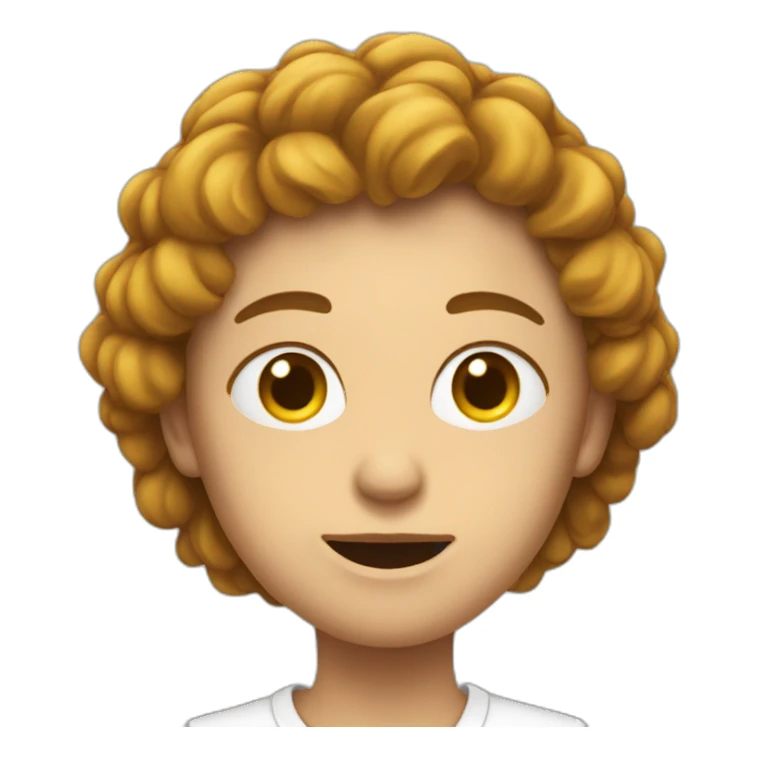 Mordillement des levres sticker