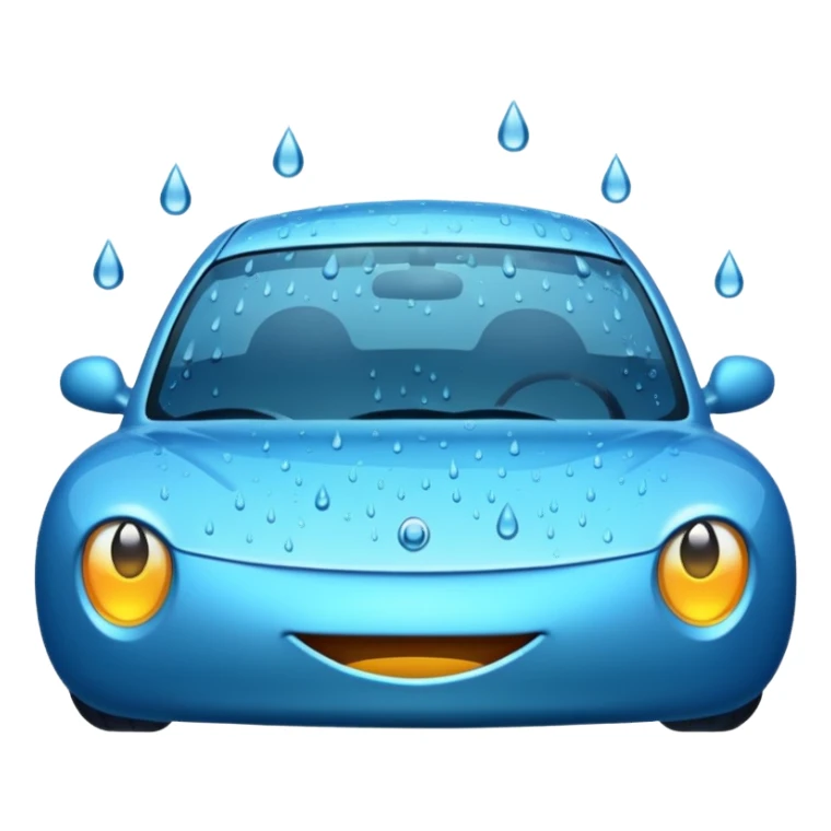 raining on windshield sticker