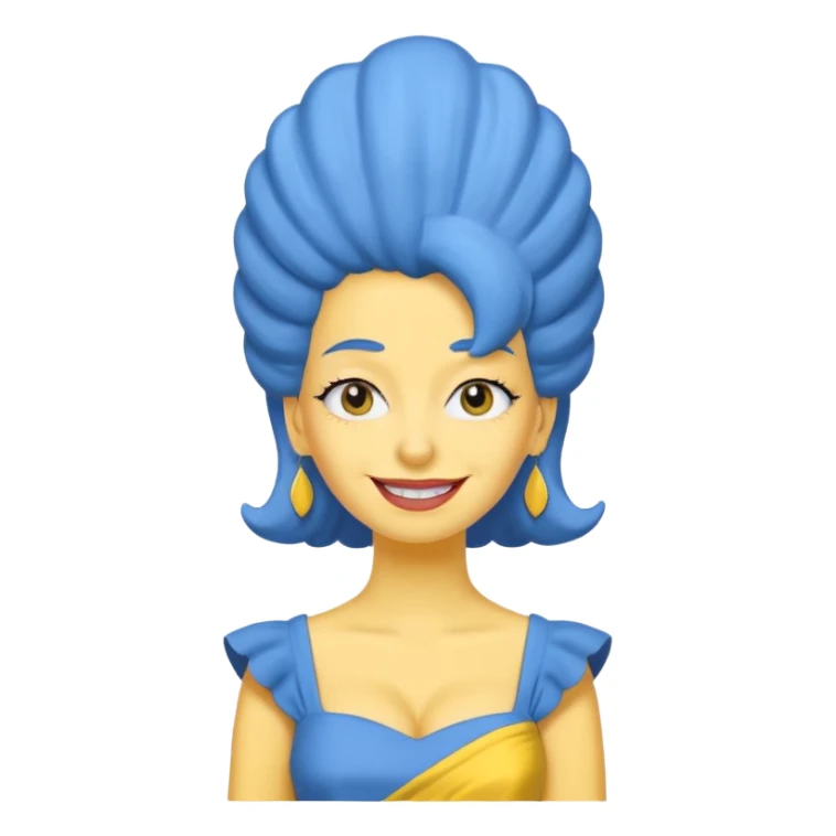 Simpson women sticker