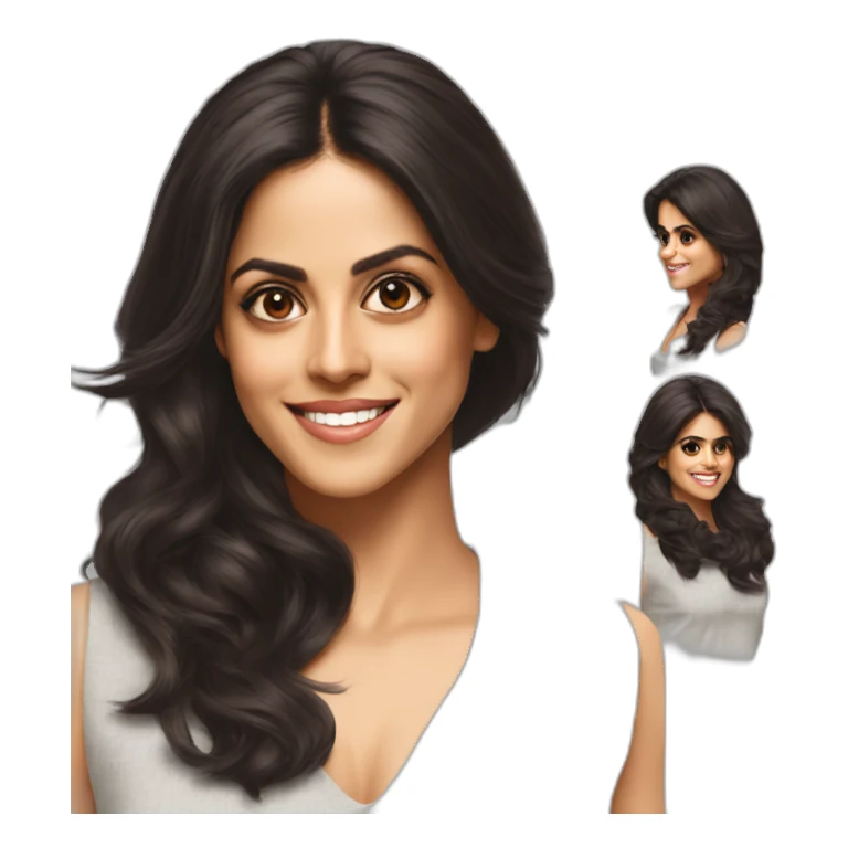 Genelia D'Souza sticker