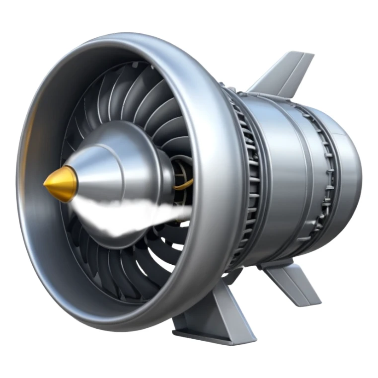 B737 Strong  Jet Engine sticker