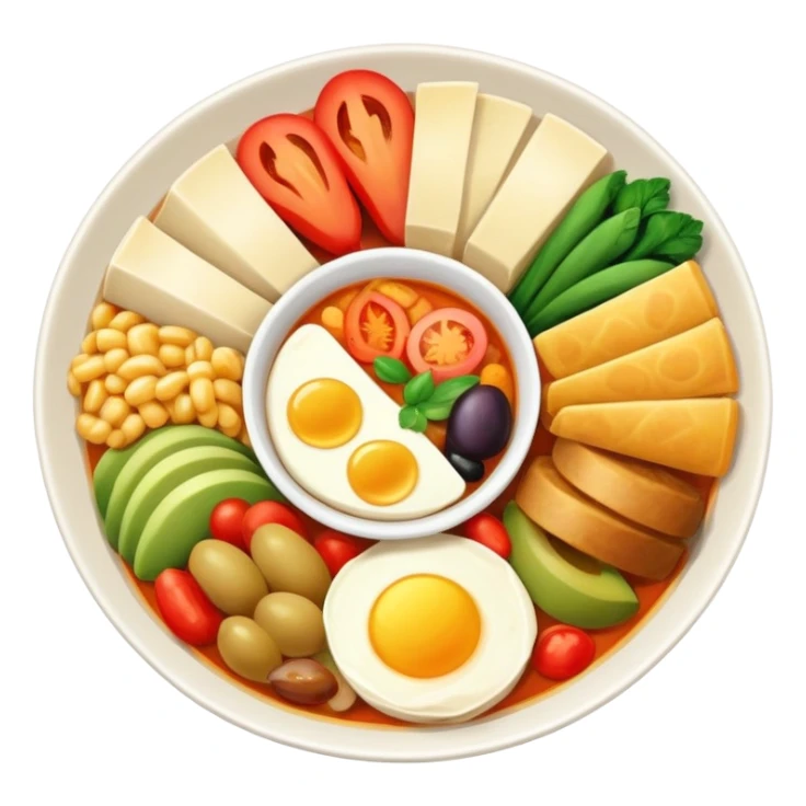 Every food combined into one sticker