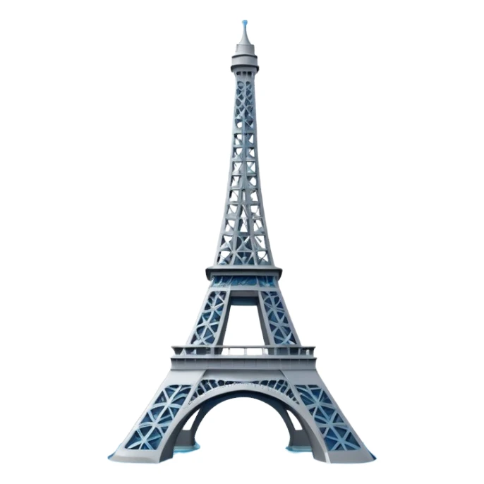 Eiffel tower with sea sticker