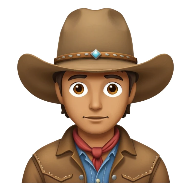 classic cowboy sticker