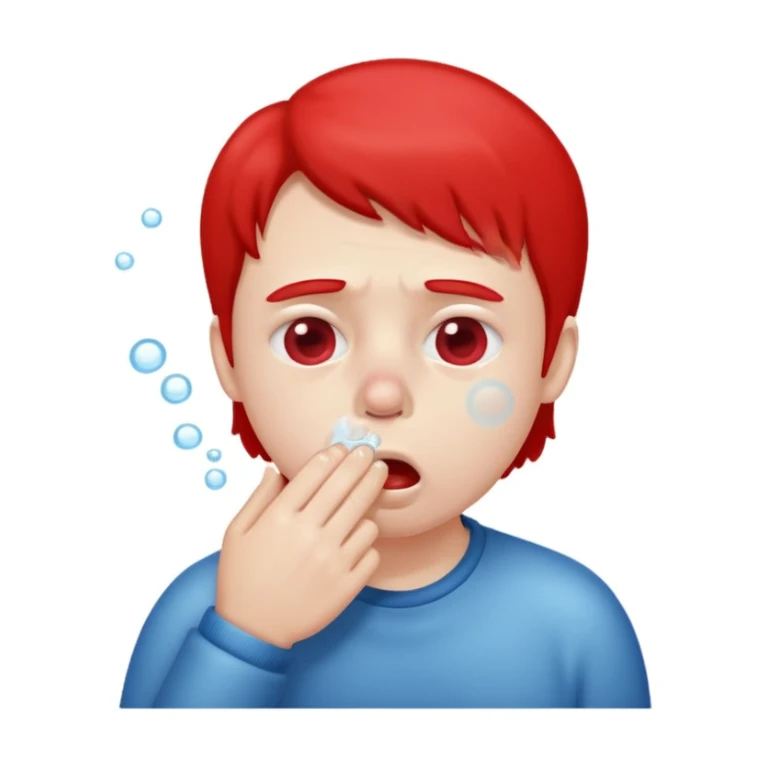 cough cough  sticker