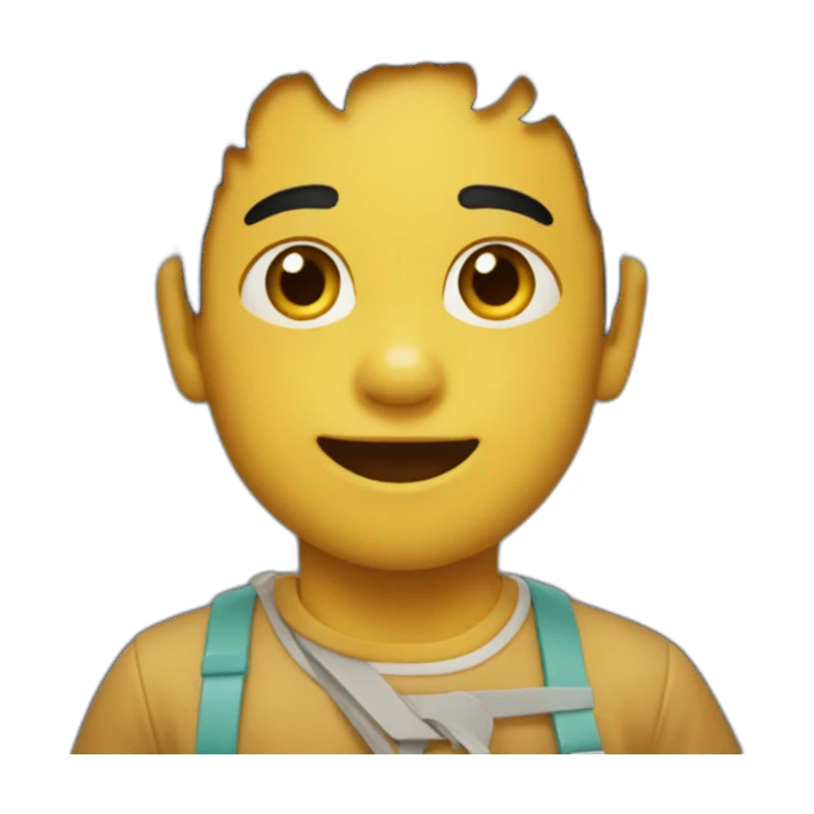 niño sonriedo sticker