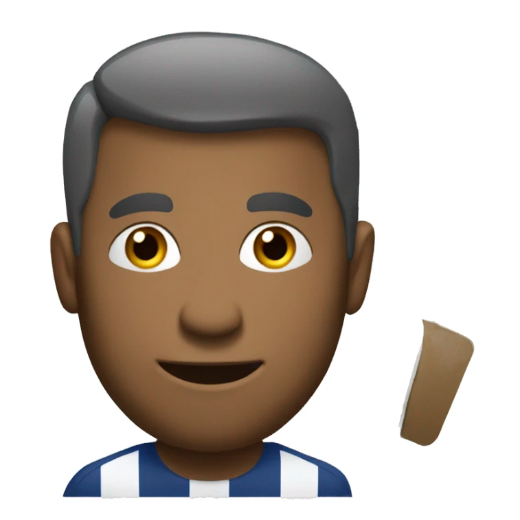 soccer coach with notebook sticker