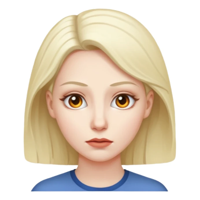 telepathic woman sticker