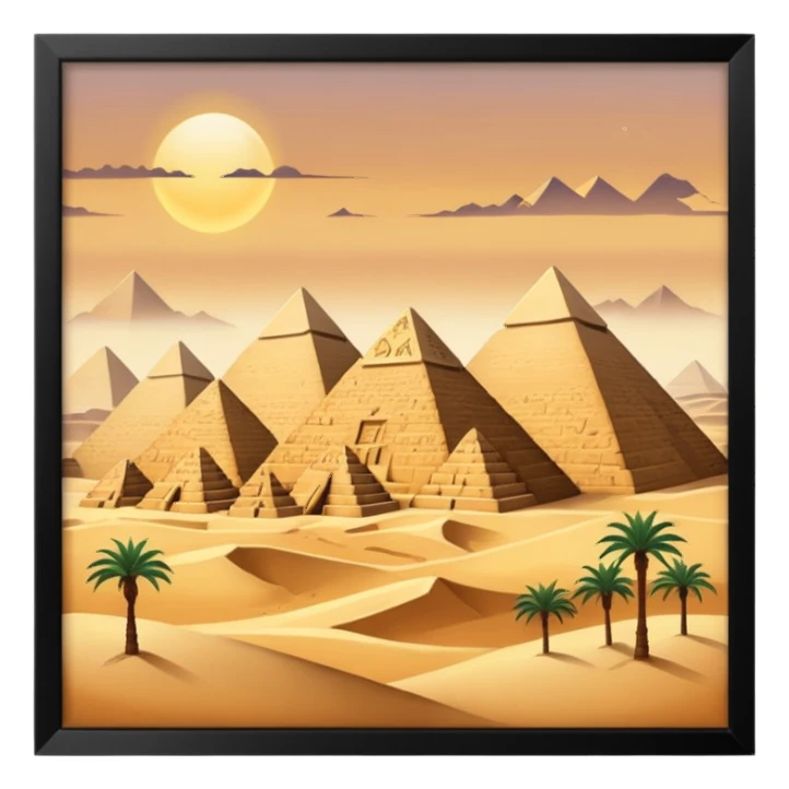 Det gamle Egypten  sticker