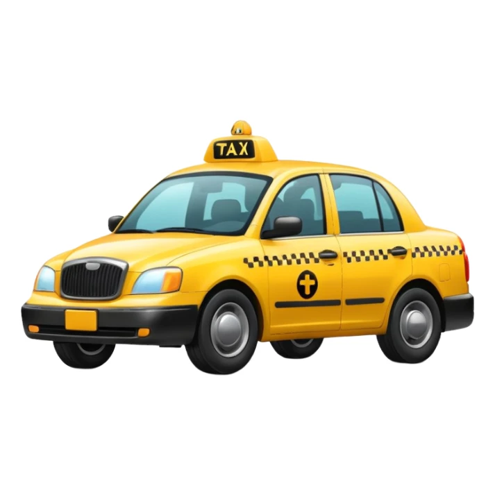 taxi cab sticker