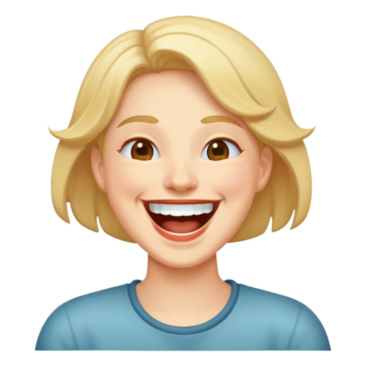 person laughing  sticker