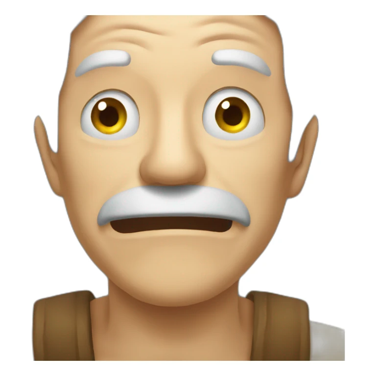 old man yells at jest sticker