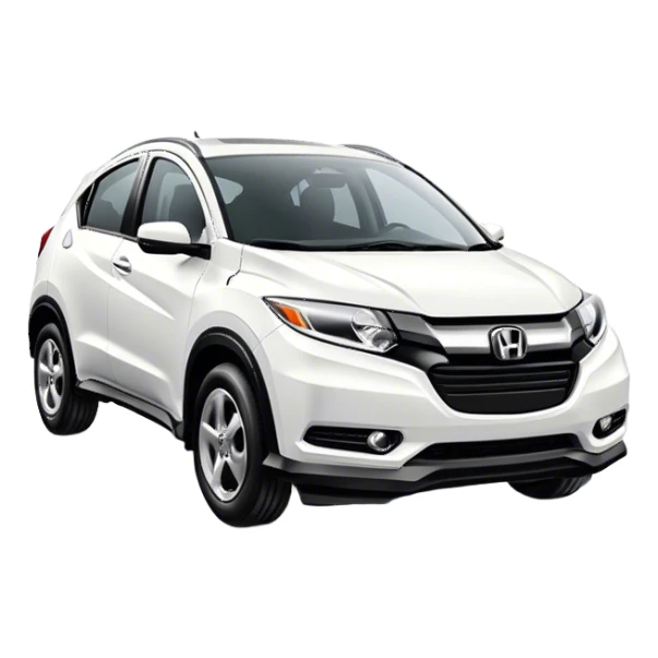 white honda hr-v sticker