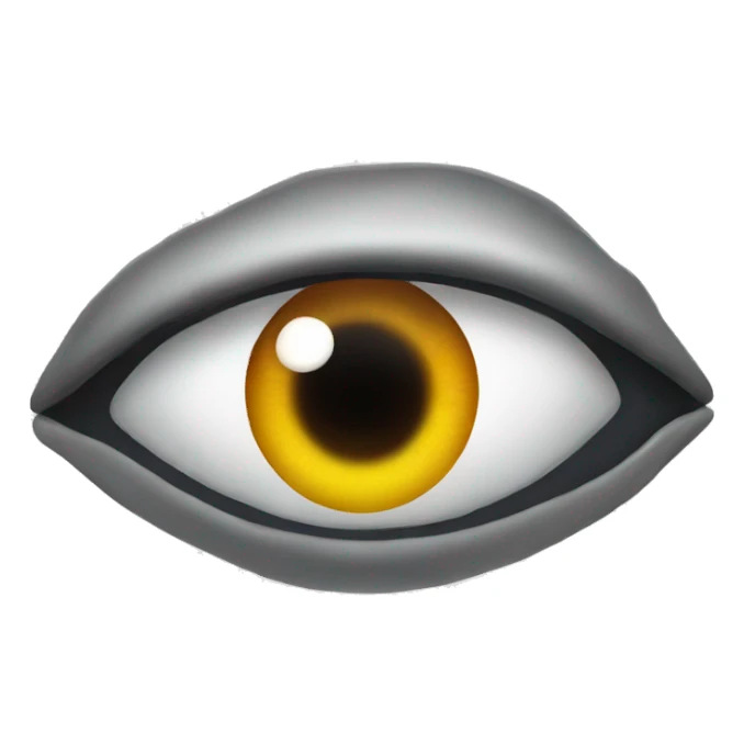 One gigantic eye sticker