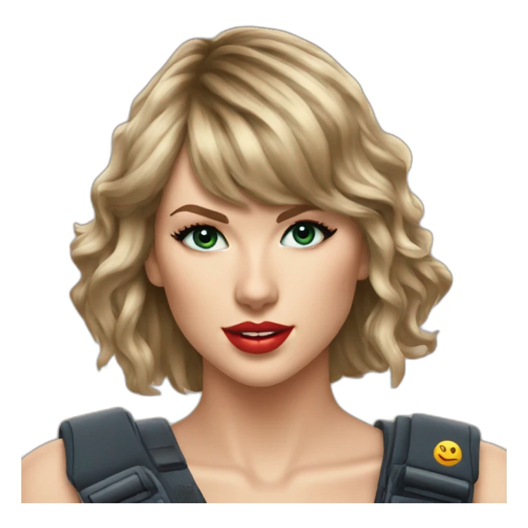 taylor-swift-with-desert-eagle sticker