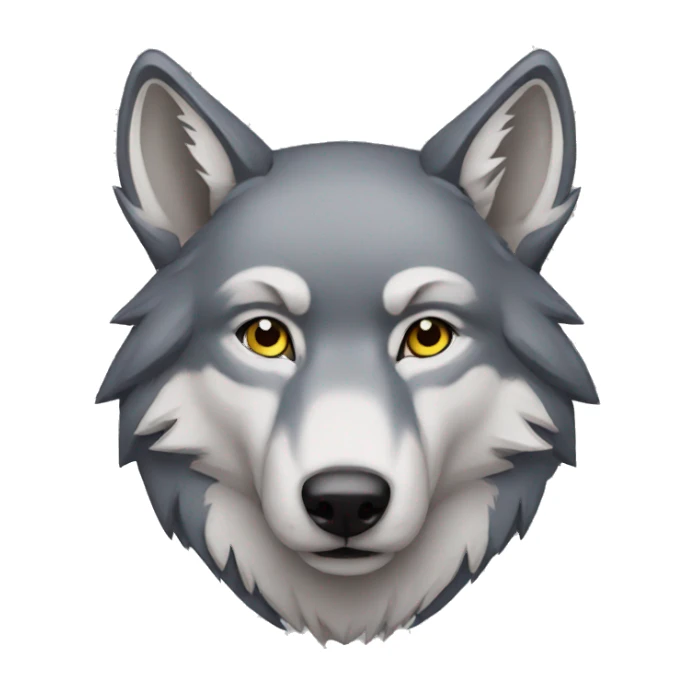 wolf sticker