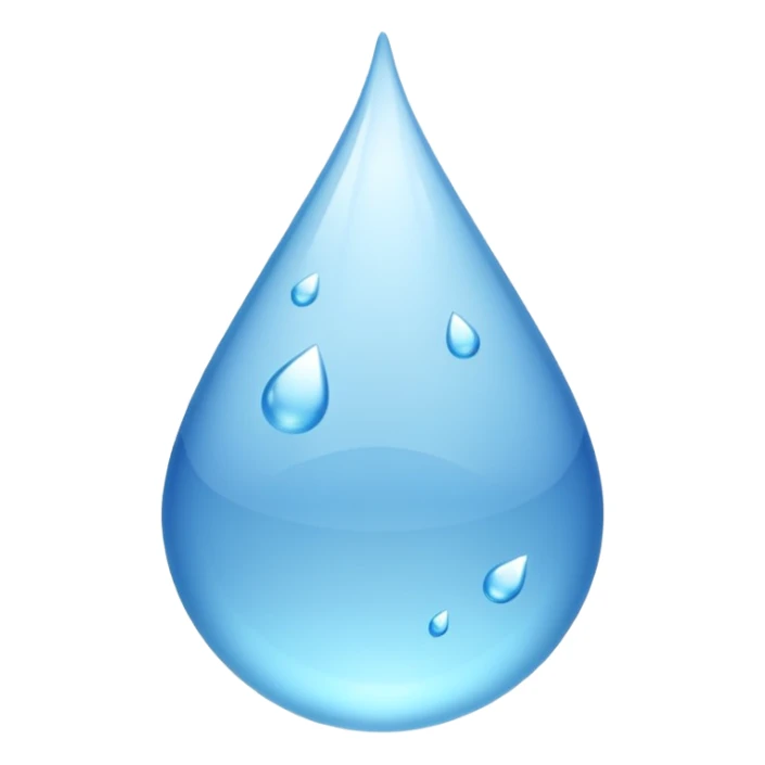 gota de agua sticker