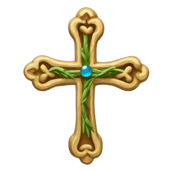 Croix Chrétienne sticker