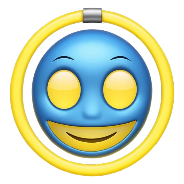 Smiley foudroyé sticker