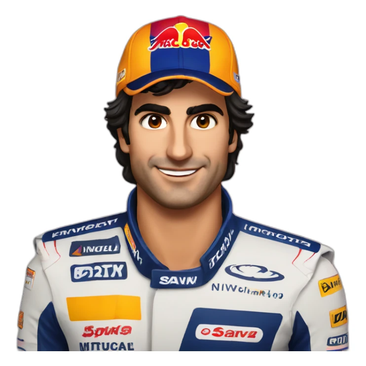 Carlos sainz jr sticker