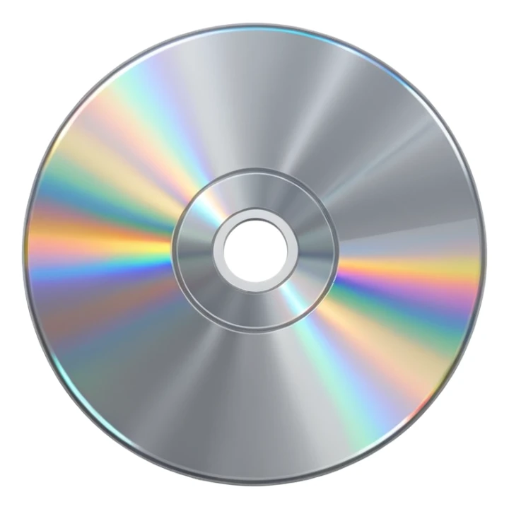 mac os compact disc music sticker