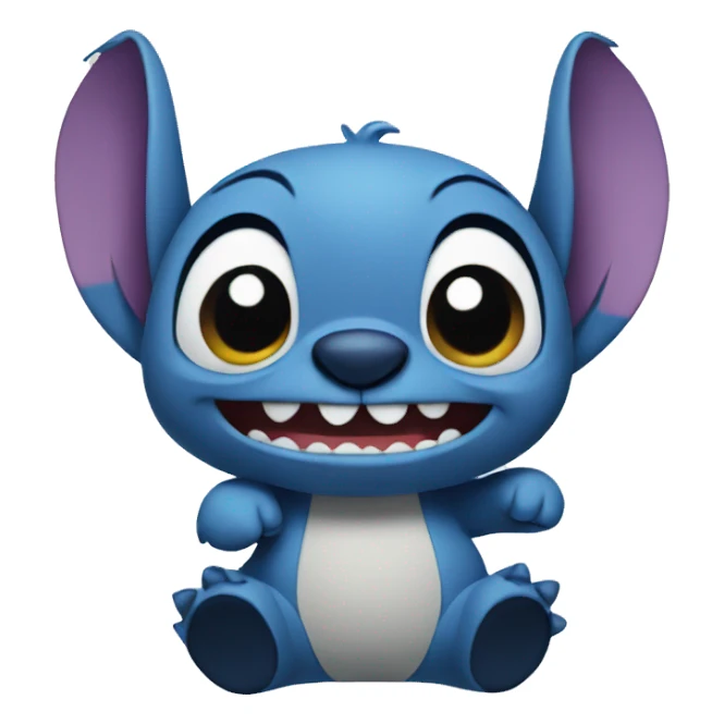 Stitch sticker